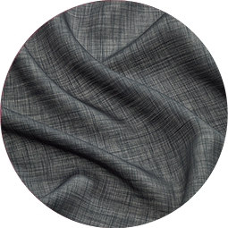 Textiles by MHZ - Stoffbild Lewis schwarz