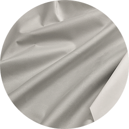 Textiles by MHZ - Stoffbild Solidor silber