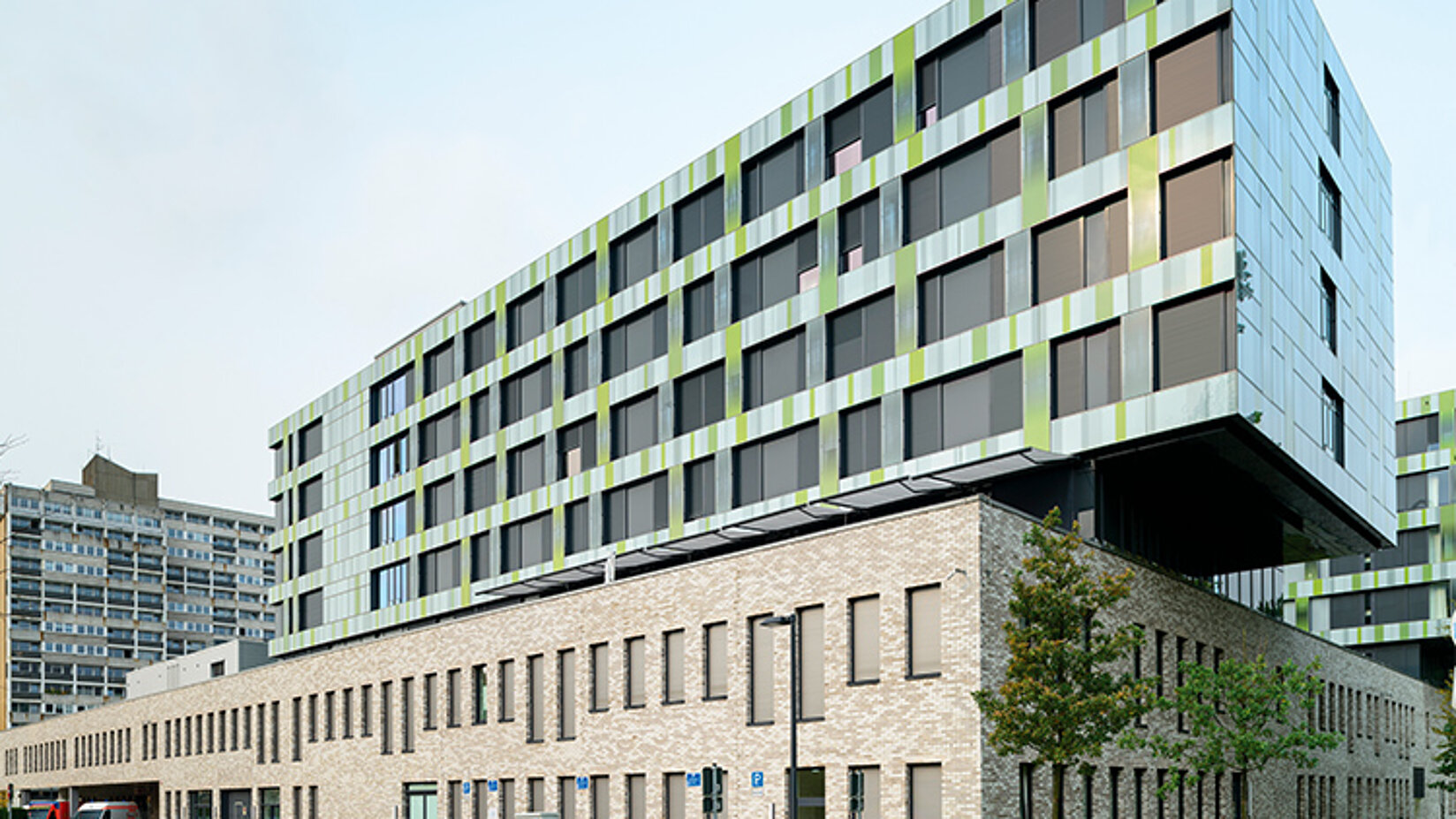 Metallbehang s_onro am Klinikum in Hannover