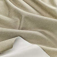 Detailaufnahme von NERON, in Beige, zeigt eine glatte Oberfläche.