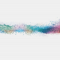 [Translate to Französisch:] MHZ Wabenplissee Dessin waagerecht bunt