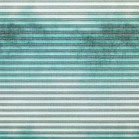 Stoffmuster eines Plissees mit aquagrün-weissem Farbverlauf und feiner Struktur