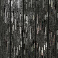 Dunkles Lasercut-Rautenmuster mit matter Oberfläche – „Ikat“ Design für elegante Lamellenvorhänge