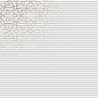 Wabenplissee mit orientalischem Ornamentmuster in Braun aus der Kollektion Spirit of Modern Living