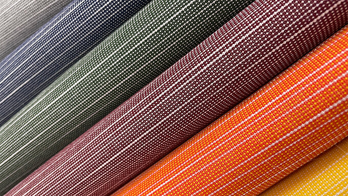 [Translate to Französisch:] MHZ Markisen Stoffe Bunt